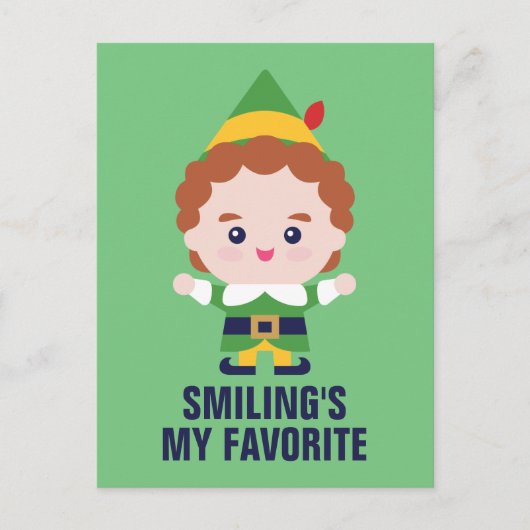 Elf de Film | Cute Buddy Briefkaart (Voorkant)