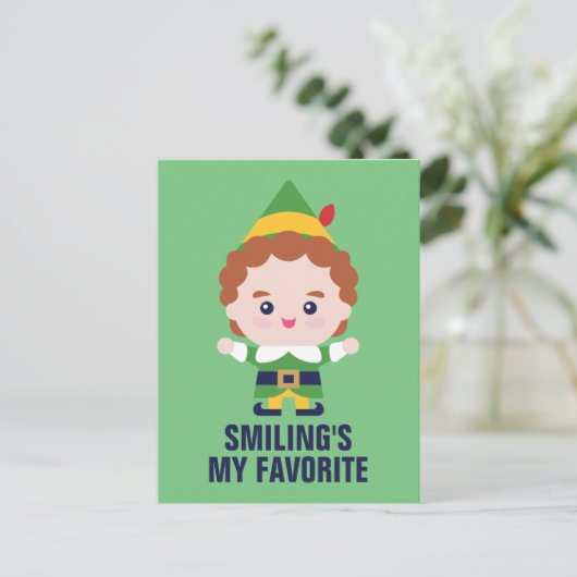 Elf de Film | Cute Buddy Briefkaart (Staand voorkant)