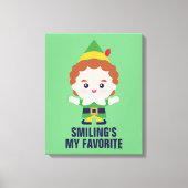 Elf de Film | Cute Buddy Canvas Afdruk (Voorkant)
