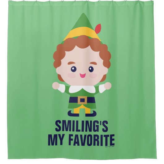 Elf de Film | Cute Buddy Douchegordijn (Voorkant)