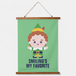 Elf de Film Cute Buddy Hangend Wandkleed
