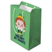 Elf de Film | Cute Buddy Medium Cadeauzakje (Achterkant Gekanteld)