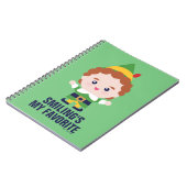 Elf de Film | Cute Buddy Notitieboek (Linkerzijde)