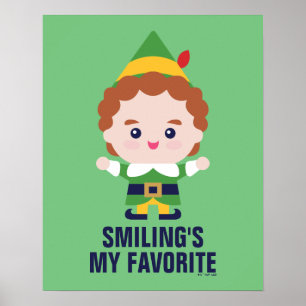 Elf de Film   Cute Buddy Poster