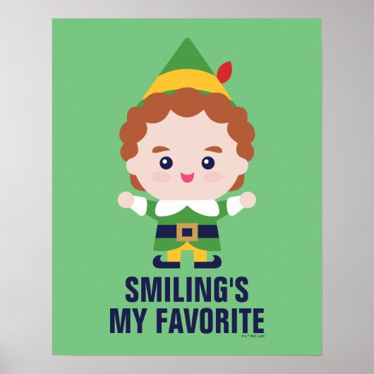 Elf de Film | Cute Buddy Poster (Voorkant)