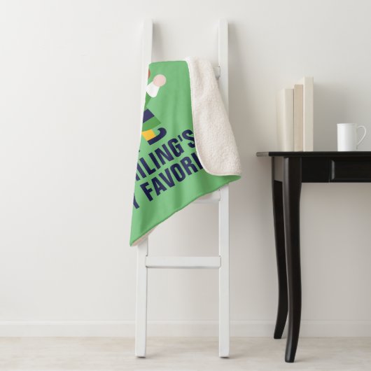 Elf de Film | Cute Buddy Sherpa Deken (In situ)