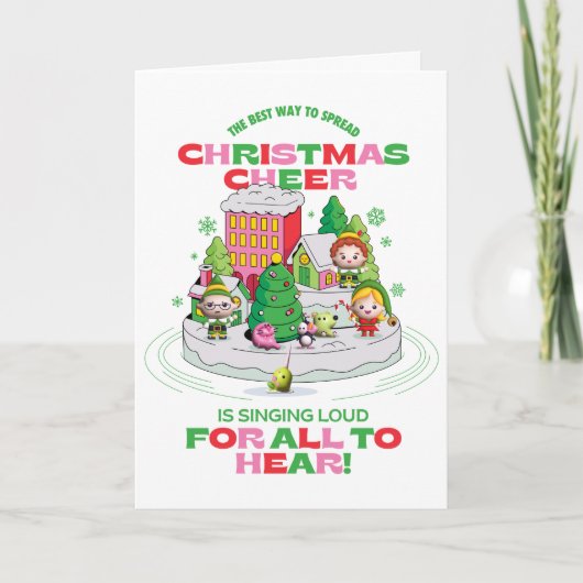 Elf de Film | De Beste Manier om Kerst te Versprei Kaart (Voorkant)