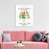 Elf de Film | De beste manier om kerstmis te versp Canvas Afdruk (Insitu (Woonkamer))