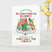 Elf de Film | De beste manier om kerstmis te versp Kaart (Gele Bloem)