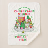 Elf de Film | De beste manier om kerstmis te versp Sherpa Deken (Voorkant)