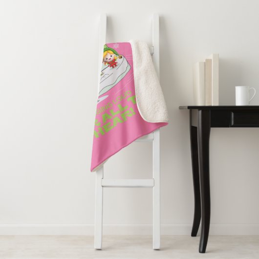 Elf de Film | De beste manier om kerstmis te versp Sherpa Deken (In situ)