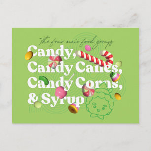 Elf de Film   De vier belangrijkste voedselgroepen Briefkaart