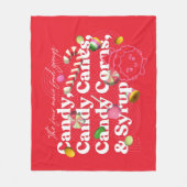 Elf de Film | De vier belangrijkste voedselgroepen Fleece Deken (Voorkant)