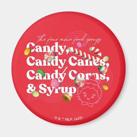 Elf de Film | De vier belangrijkste voedselgroepen Magneet (Voorkant)