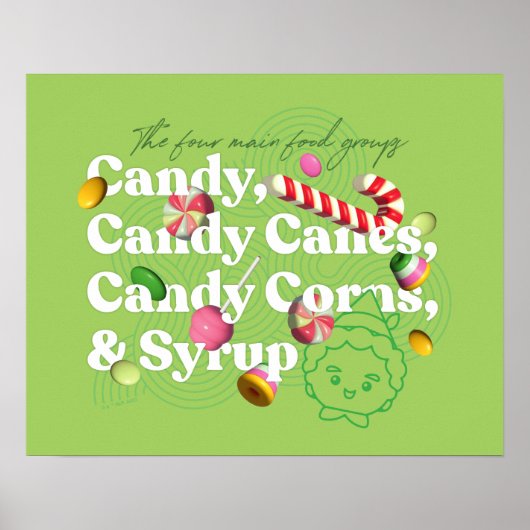 Elf de Film | De vier belangrijkste voedselgroepen Poster (Voorkant)