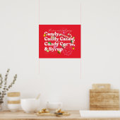 Elf de Film | De vier belangrijkste voedselgroepen Poster (Keuken)