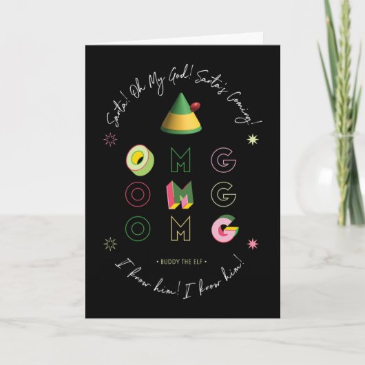 Elf de Film | Kerstman OMG Kaart (Voorkant)