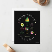 Elf de Film | Kerstman OMG Notitiekaartje (Voorkant / Achterkant in situ)