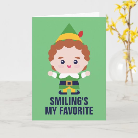 Elf de Film | Lieve Buddy Kaart (Gele Bloem)