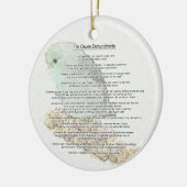 Elf demandingen van Parrotlets Keramisch Ornament (Links)