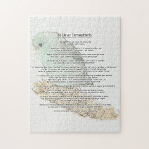 Elf demandingen van Parrotlets Legpuzzel