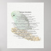 Elf demandingen van Parrotlets Poster (Voorkant)