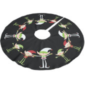 Elf Design - Kerstboom Kleed Rok (Gekanteld)