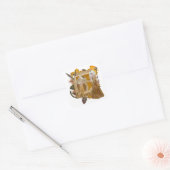 Elf Design: Magisch door MarloDee Design Vierkante Sticker (Envelop)