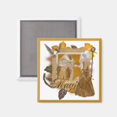 Elf Design: Magisch door MarloDee Magneet (Voorkant / Achterkant)