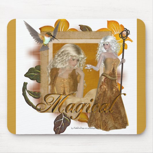 Elf Design: Magisch door MarloDee Muismat (Voorkant)