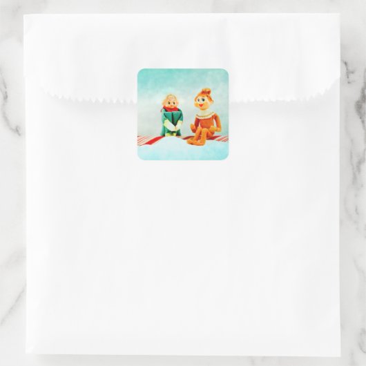 Elf eerste date Stickers (Tas)