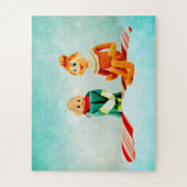 Elf eerste datum legpuzzel (Verticaal)