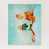 Elf eerste datum legpuzzel (Verticaal)