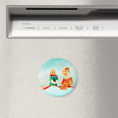 Elf eerste datum magneet (Insitu (Vaatwasser))