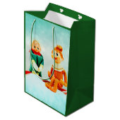 Elf eerste datum medium cadeauzakje (Achterkant Gekanteld)