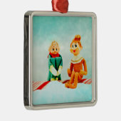 Elf eerste datum metalen ornament (Rechts)