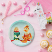 Elf eerste datum papieren bordje (Feest)