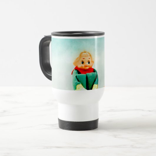 Elf eerste datum reisbeker (Voorkant links)