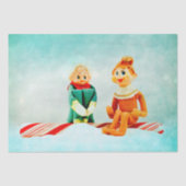 Elf eerste datum tissuepapier (Voorkant)