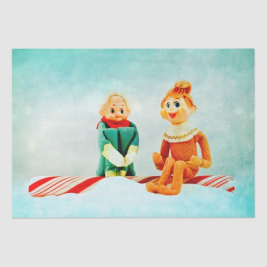 Elf eerste datum tissuepapier (Voorkant)