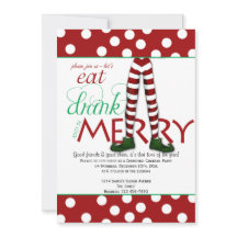 Elf eet Drink en wees vrolijk kerstfeest