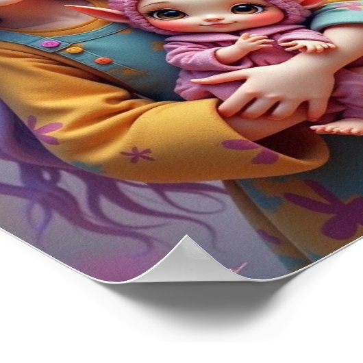 *Elf & Elf Pop Poster (Hoek)