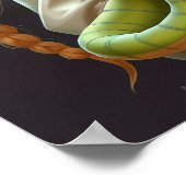 Elf en babydraak poster (Hoek)