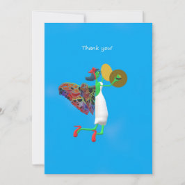 Elf en Cymbolen Bedankkaart