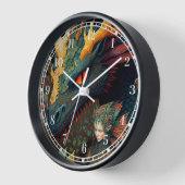 Elf en Dragon Fantasy Art (Hoek)