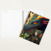 Elf en Dragon Fantasy Art Planner (Display)