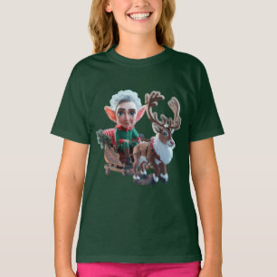 ELF en rendier Kinder T-shirts