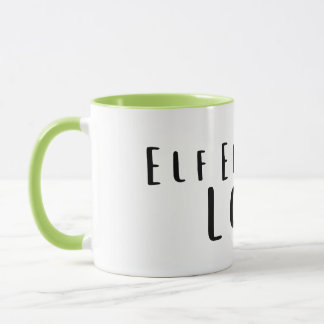 Elf Energy: Lage humor, uitgeputte mok