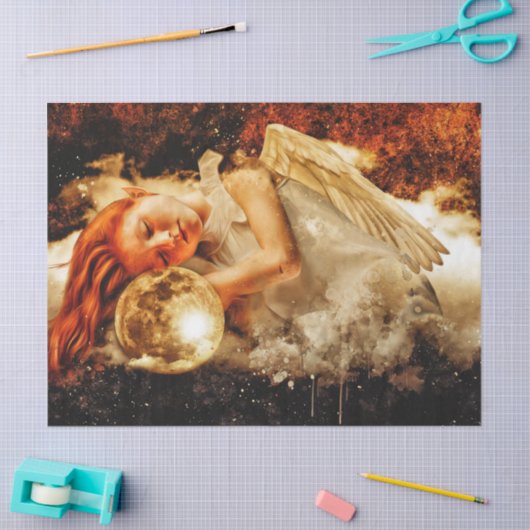 elf-engelenweefsel tissuepapier (Craft)