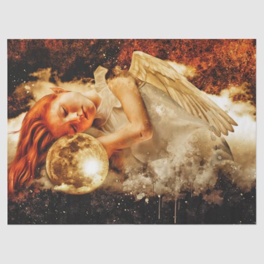 elf-engelenweefsel tissuepapier (Voorkant)